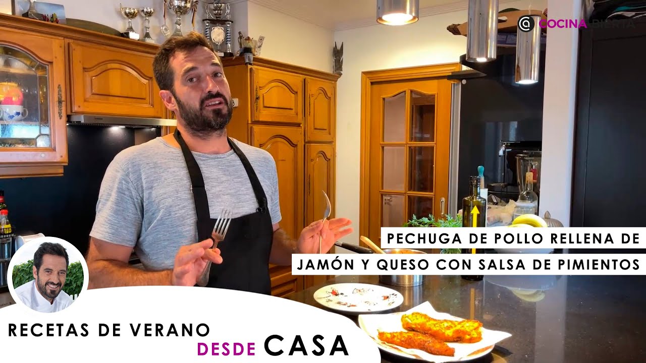 Pechuga de POLLO rellena ¡Fácil! 😋 Joseba Arguiñano ⛱️ Recetas de verano desde CASA - Cocina Abierta