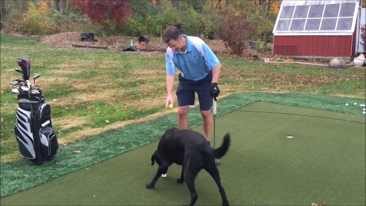Real Feel Golf Mats® Backyard Tournament Course Holes 4-5-6 [part 2 of 3]