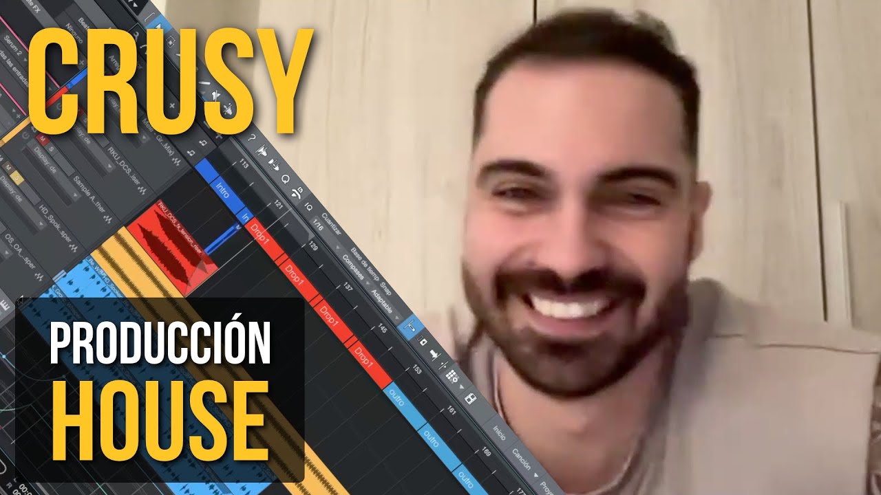 CRUSY nos ense&ntilde;a producci&oacute;n HOUSE y su setup minimalista