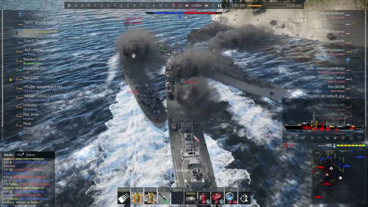 War Thunder: 3 kills novamente número da sorte