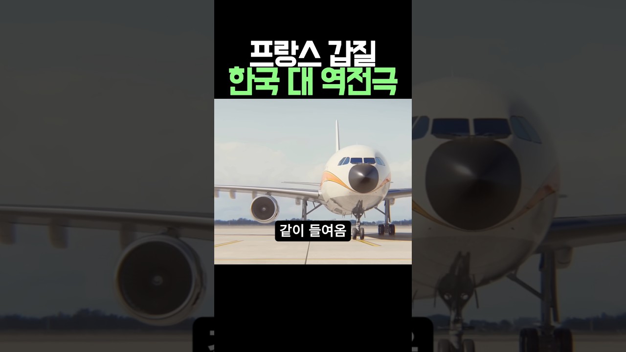 프랑스 갑질 당하던, 한국의 대역전극