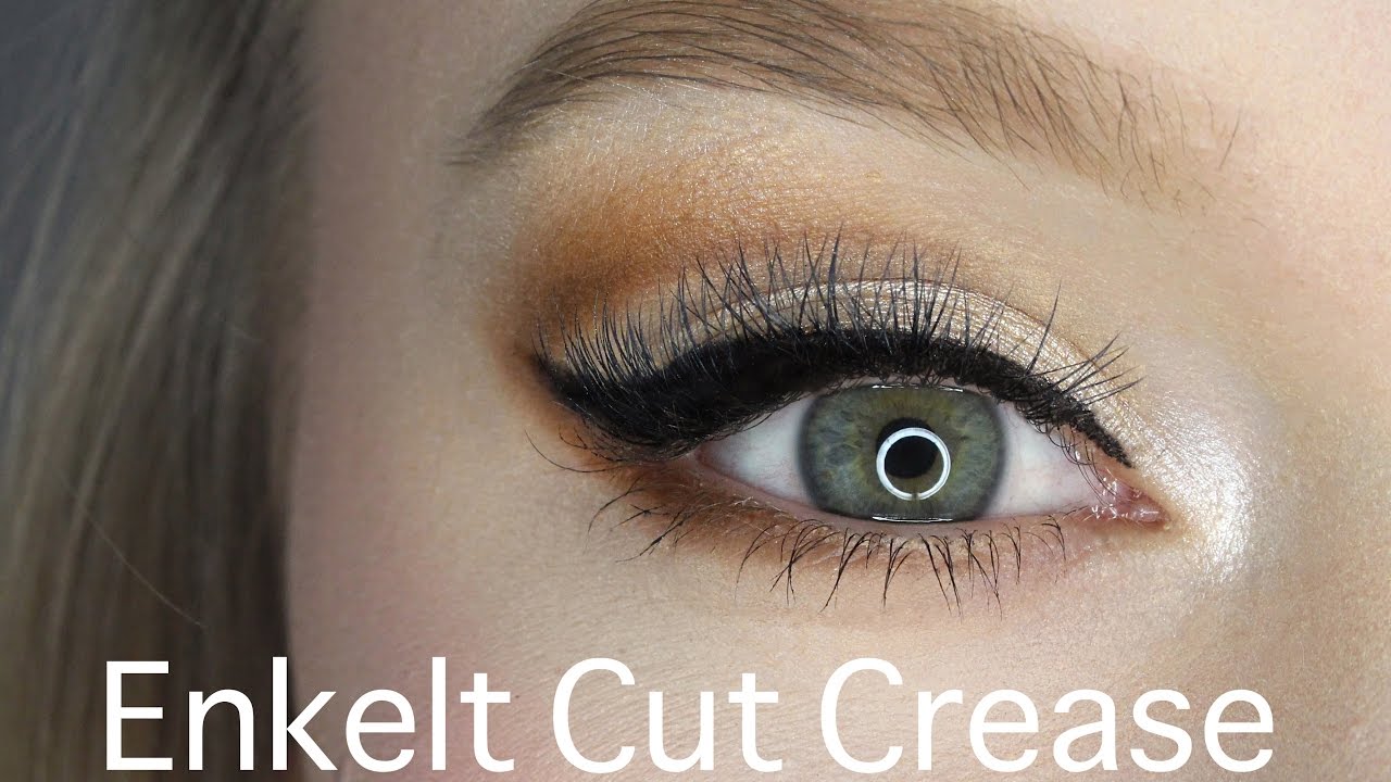 Modern Balsminkning med Brallis.se - Enkel Cut Crease Tutorial