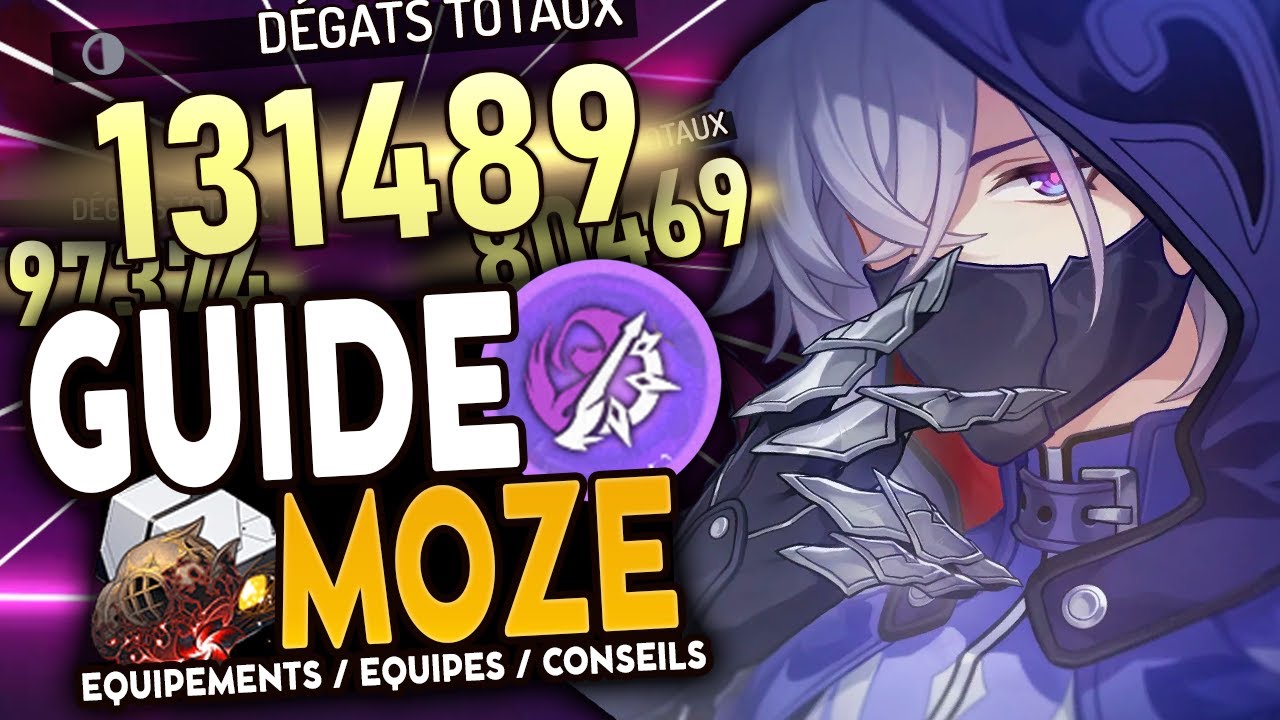 Un 4⭐ FURTIF ! | Guide MOZE : Teams, Reliques & Cones de Lumi&egrave;re | Honkai Star Rail