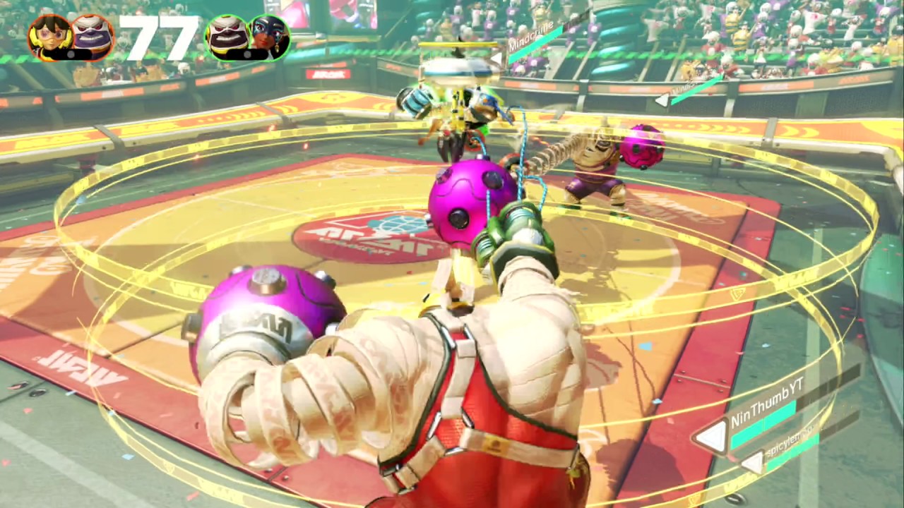 ARMS ~ MASTER MUMMY & TWINTELLE VS. MECHANICA & MASTER MUMMY ~ OILIEST HARNESS - NO COMMENTARY