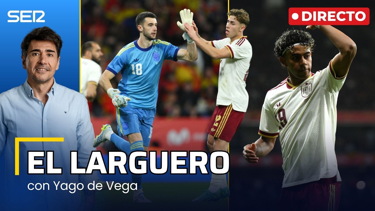EL LARGUERO: LOS C&Aacute;NTICOS RACISTAS EMPA&Ntilde;AN EL ESPA&Ntilde;A-EGIPTO Y EL DEBUT DE JOAN GARC&Iacute;A (31/03/2026)