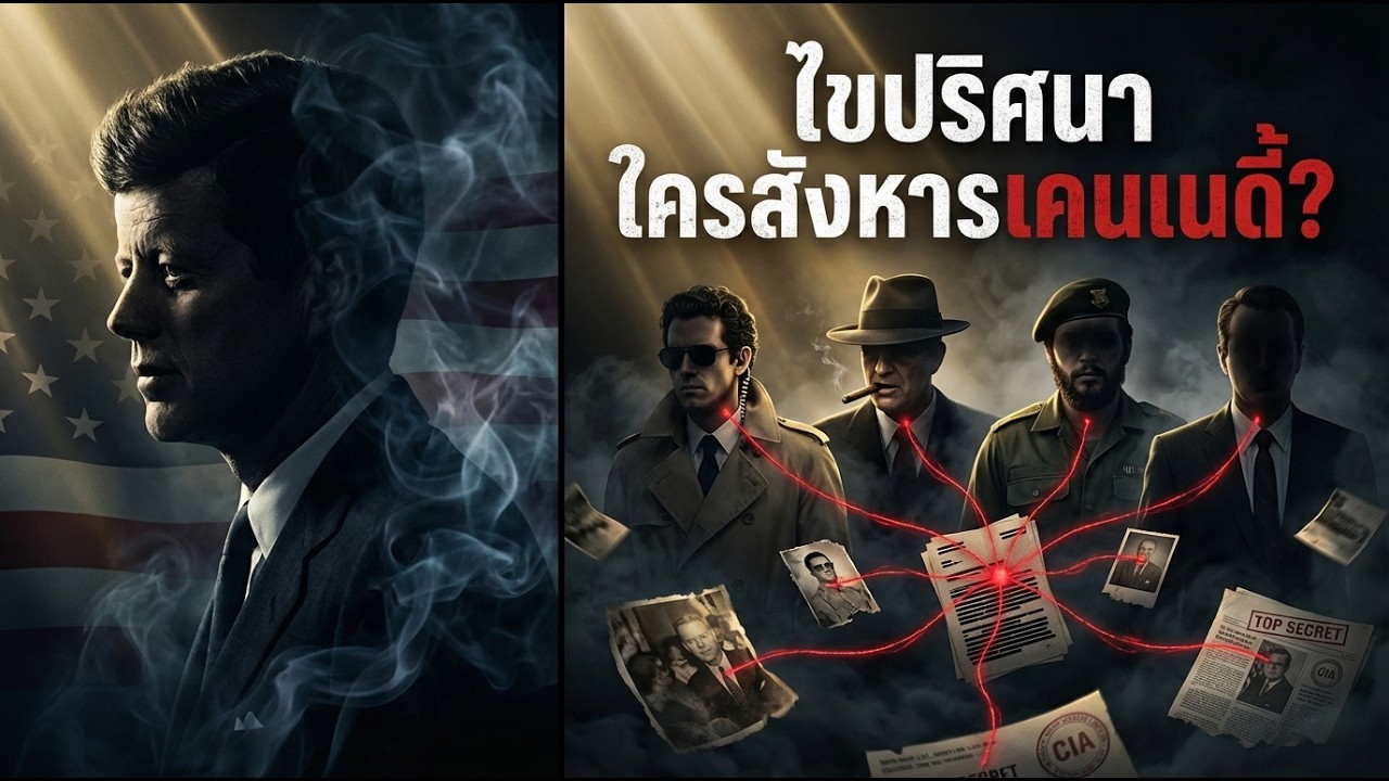 ใครสังหารเคนเนดี้? ความลับ 60 ปีที่อเมริกาไม่กล้าเปิดเผย | ประวัติศาสตร์ที่ตำราไม่ได้สอน