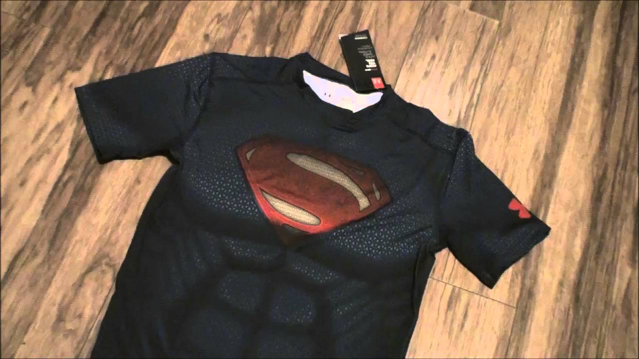 New Under Armour Alter Ego Superman Vs Batman Dawn of Justice Movie