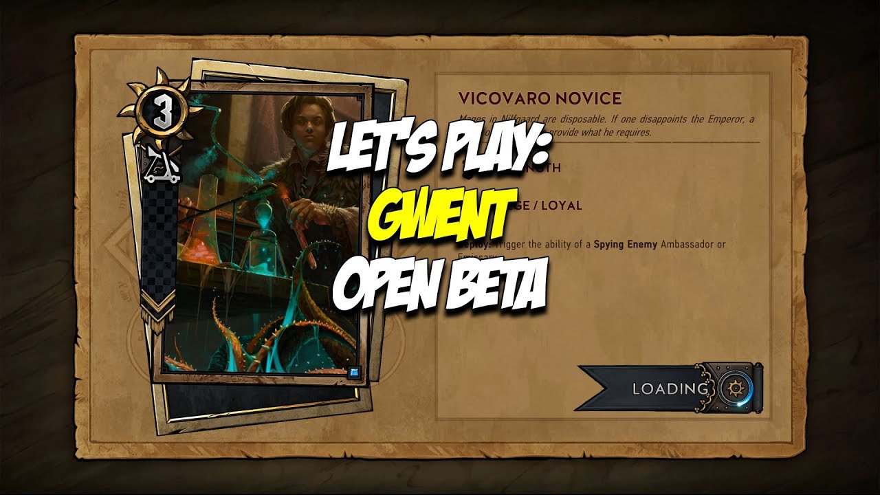 Let's play: Gwent Open Beta [NO COMMENTARY]