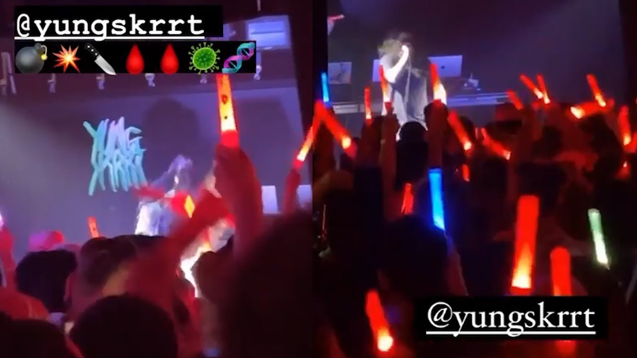 Yung Skrrt Performing LIVE at the Deko & Yameii & Oseanworld show !!