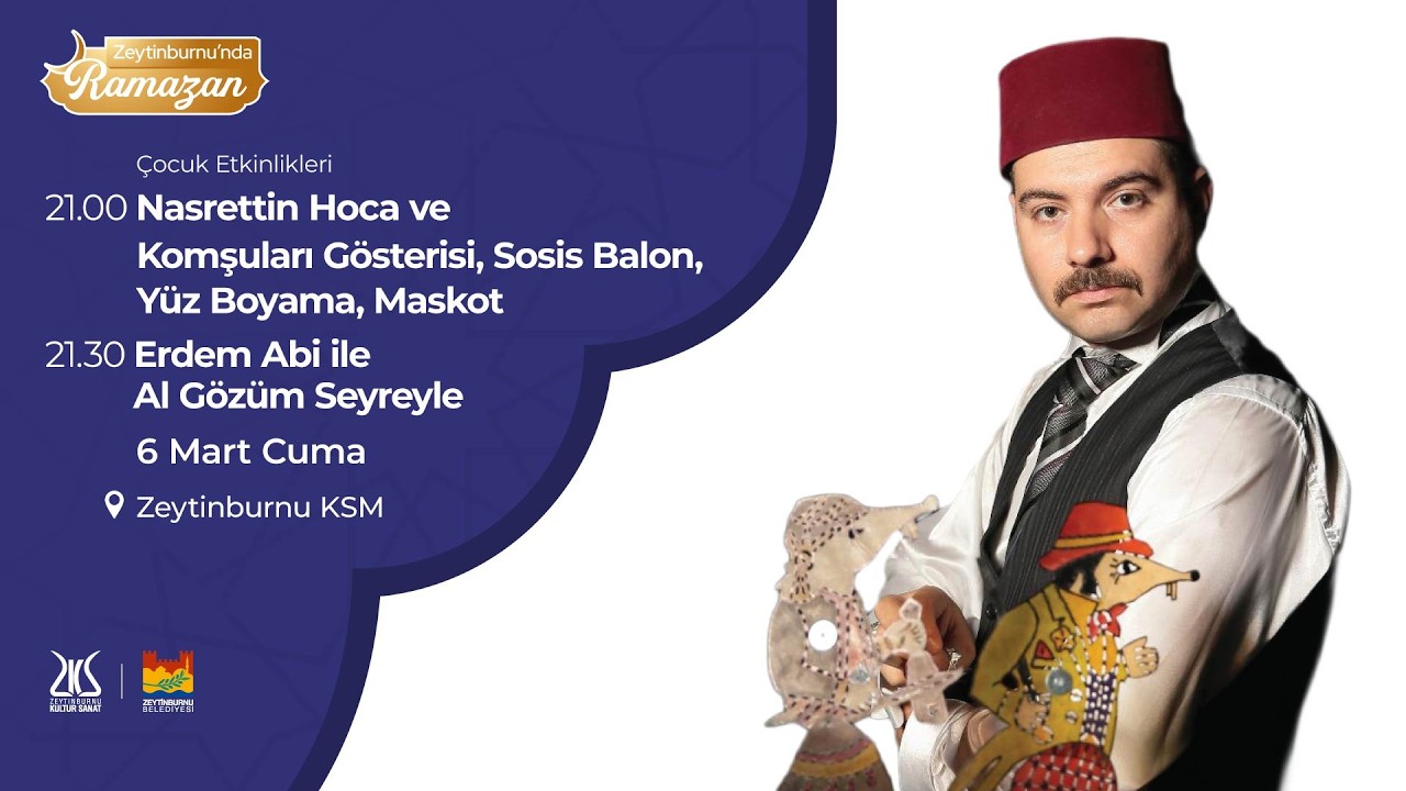 Zeytinburnu'nda Ramazan - Erdem Abi ile Al Gözüm Seyreyle (06.03.2026)