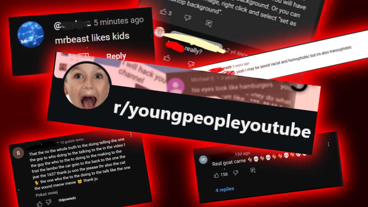 2 idiot teenagers react to r/youngpeopleyoutube..