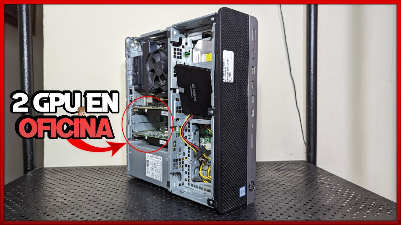 Colocando 2 Radeon R5 430 2gb en una PC de oficina con solo 180w 🤯, ¿Explotará? | AMD Crossfire 2024