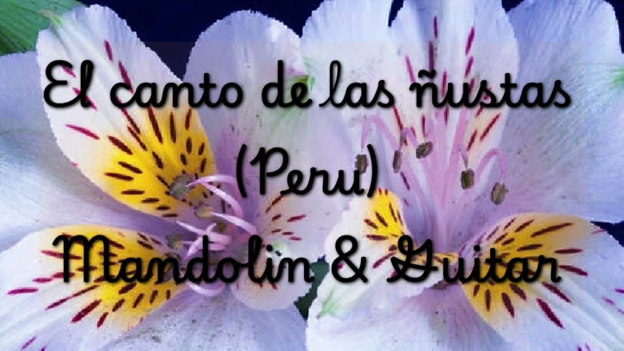 EL canto de las ñustas(Peru)-Mandolin & Guitar