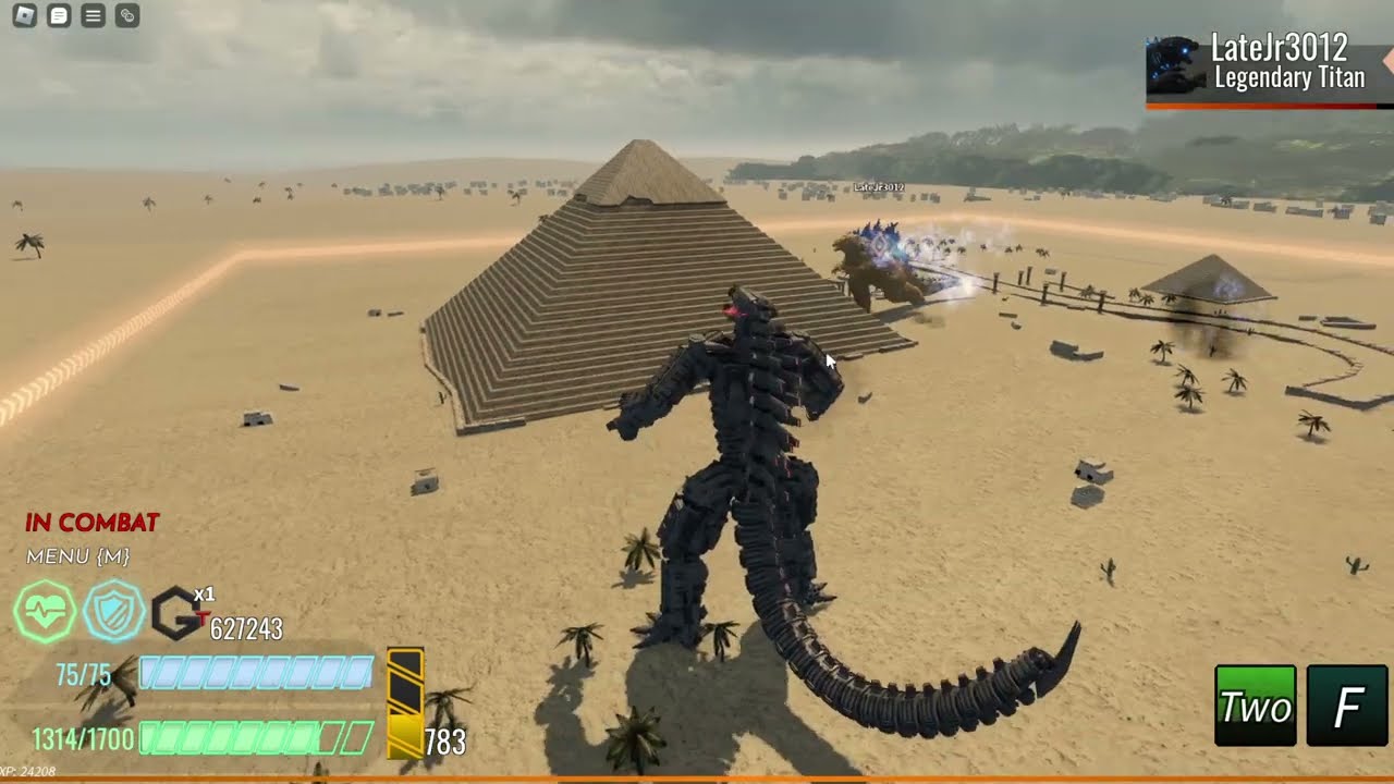 Kaiju arisen Duel 1v1 