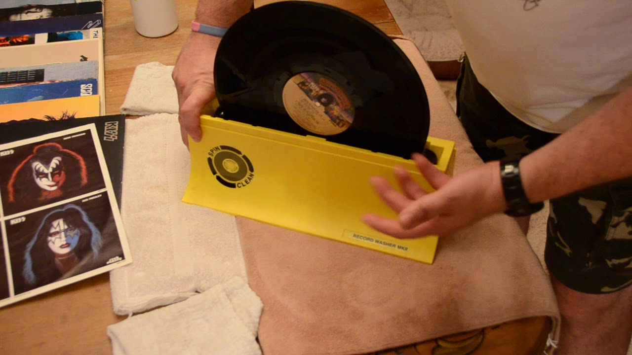 Using the Spin Clean Record Washer System - Needle Drop