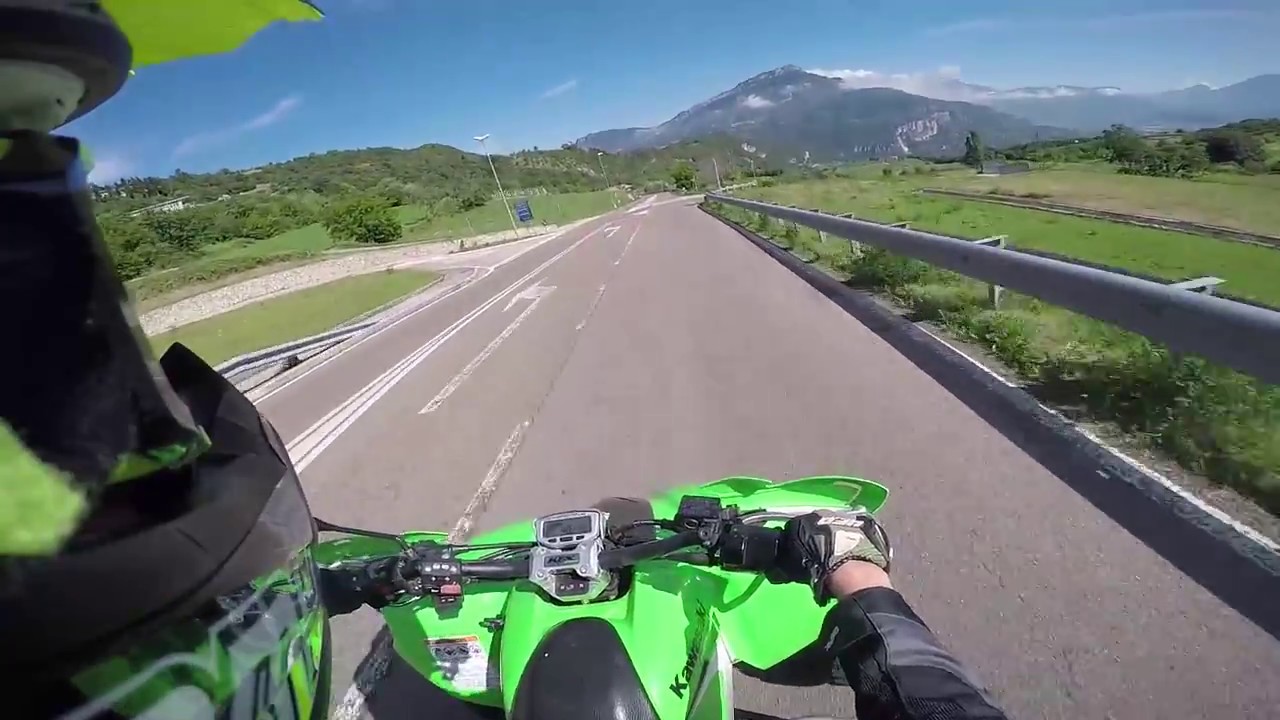 Kawasaki Kfx 700 test.