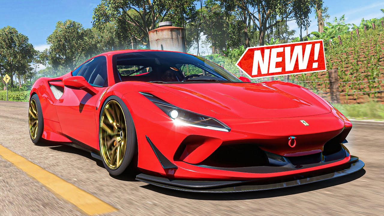 Forza Horizon 5 - The Ferrari F8 Broke my Game! (Customization)