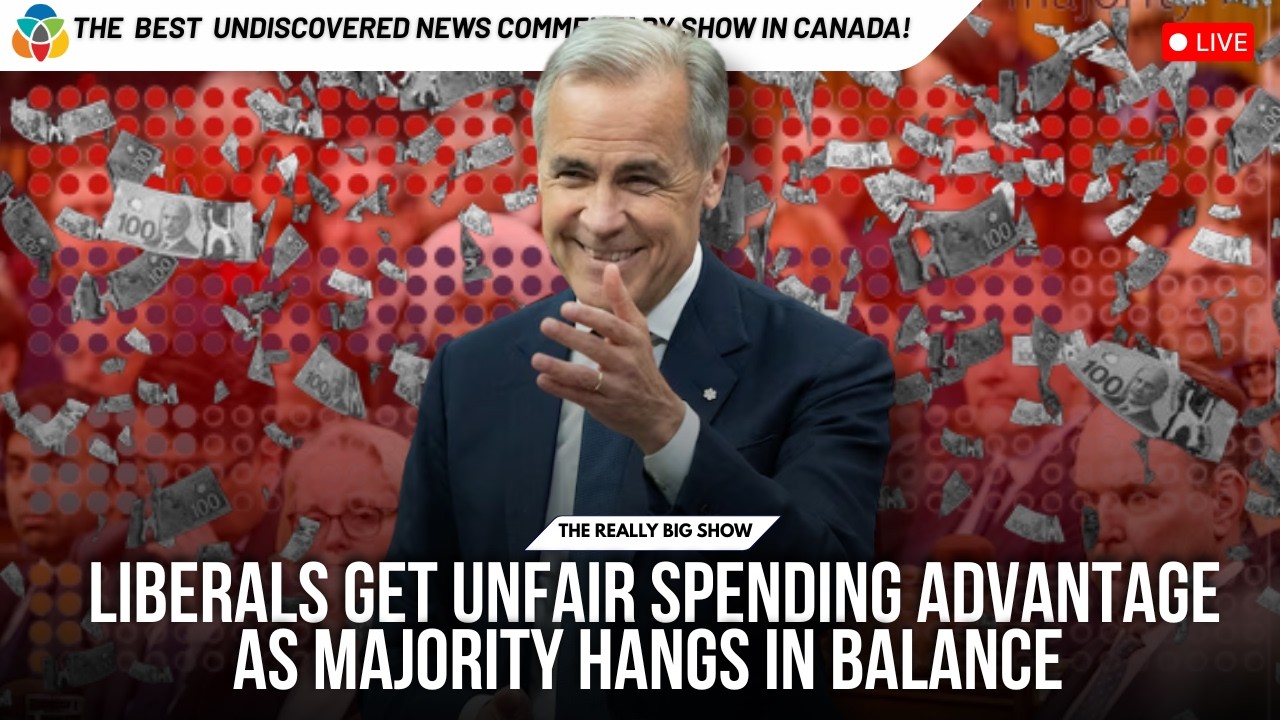 Liberals get unfair spending advantage as majority hangs in balance