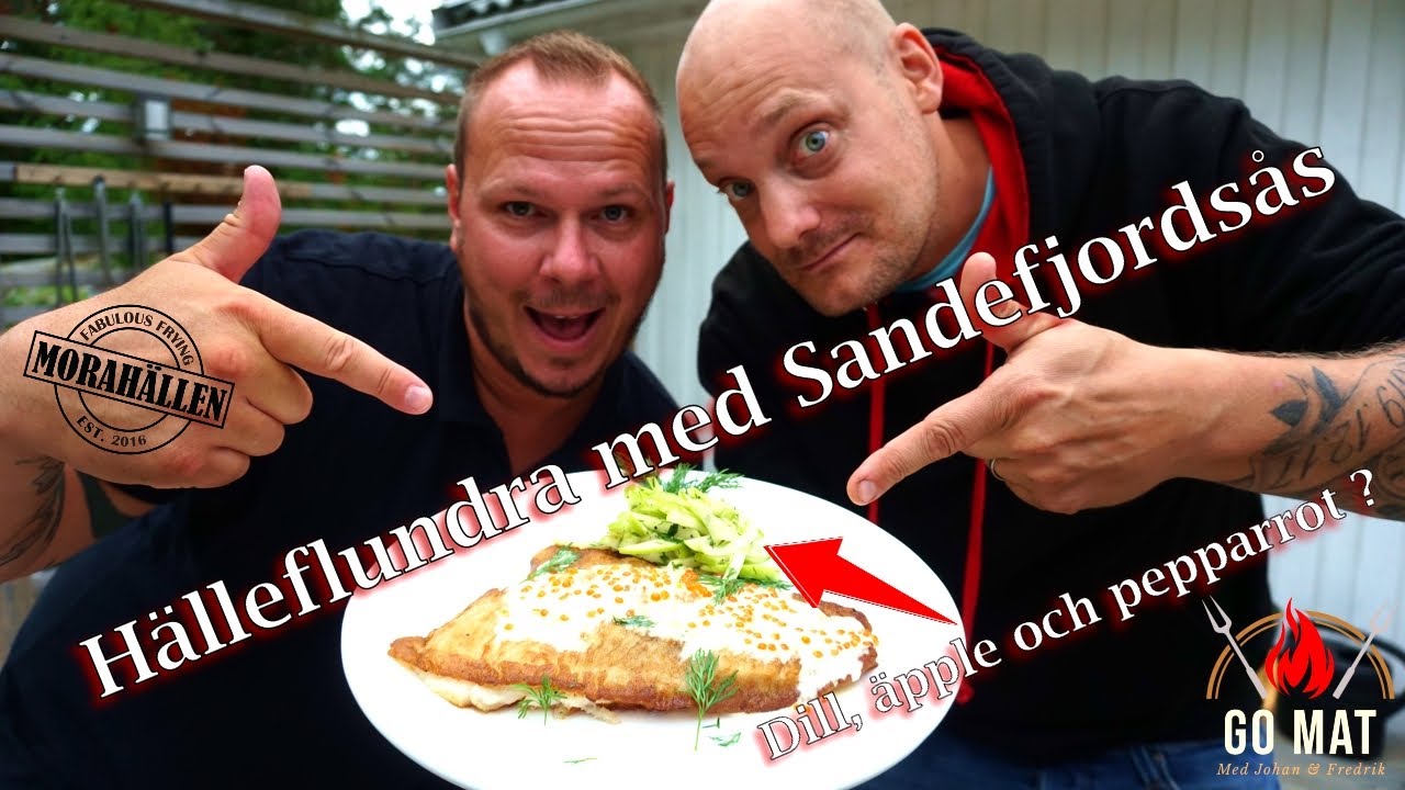 Hälleflundra med Sandefjordsås | Go Mat