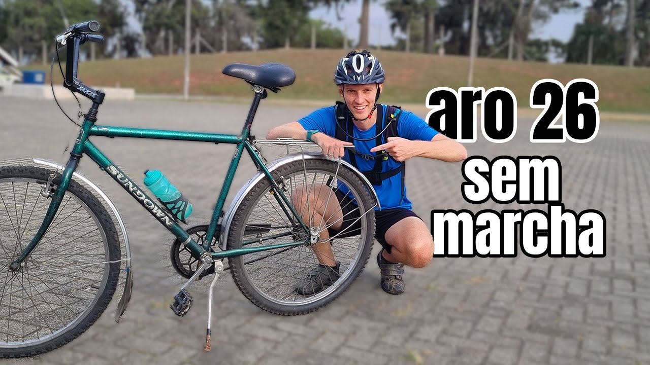TENTEI PEDALAR 50 KM COM UMA BIKE SIMPLES E SEM MARCHAS 🚴 VEJA COMO FOI