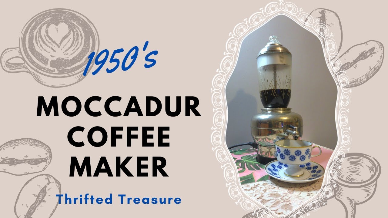 Thrifted Treasure: Moccadur 1950's Coffee Maker #vintage #thrifted
