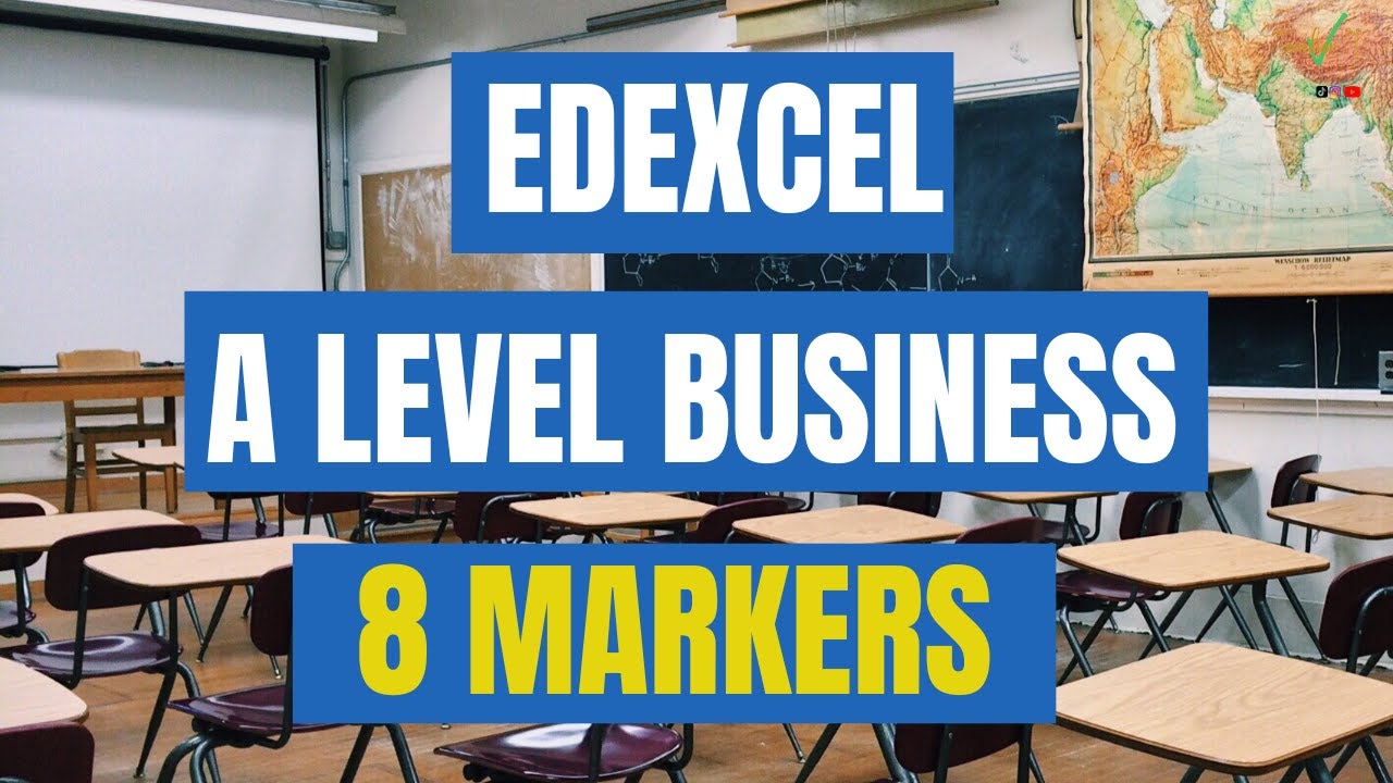 How To Answer 8 Mark EDEXCEL A Level Business Questions ✅ WITH AN EXAMPLE - A Level Business