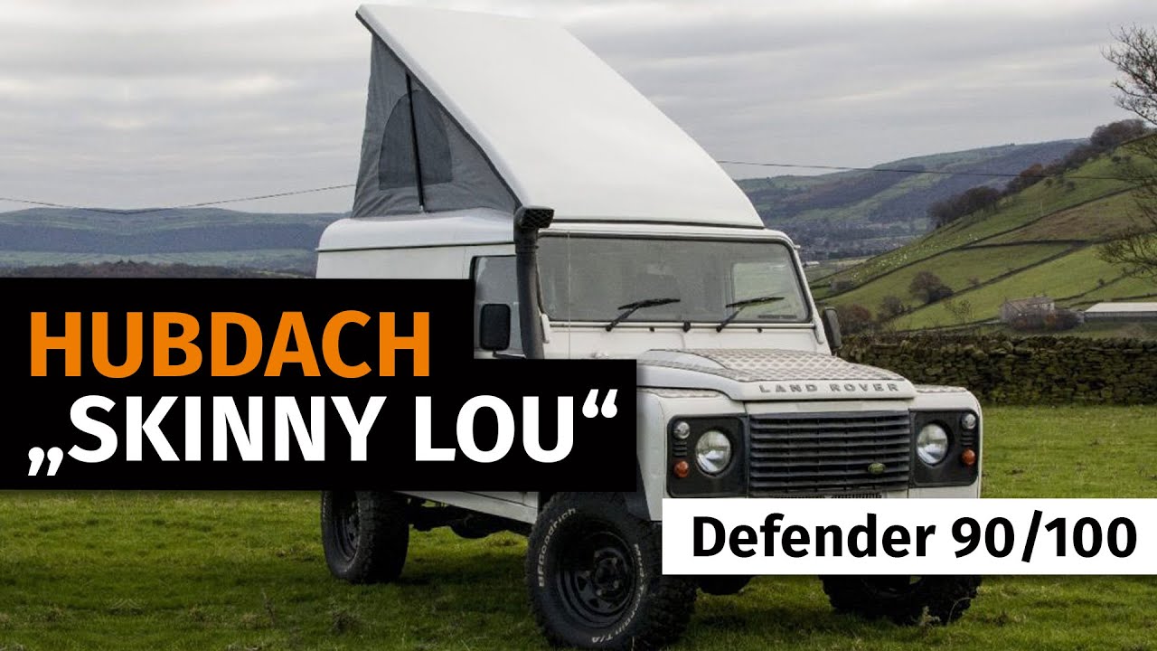Schlafdach/Hubdach „Skinny Lou“ von ORYX Solutions für Land Rover Defender 110