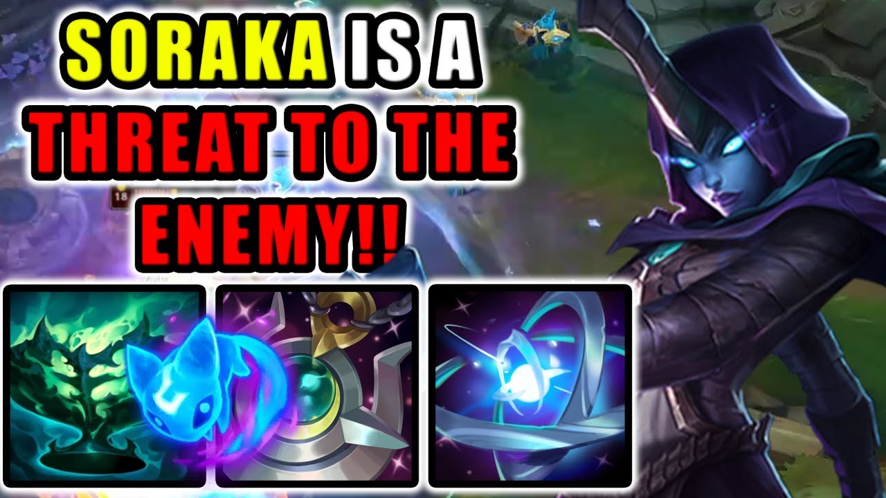 Soraka IS a Threat to the Enemy!! | Diamond Support | Patch 14.23