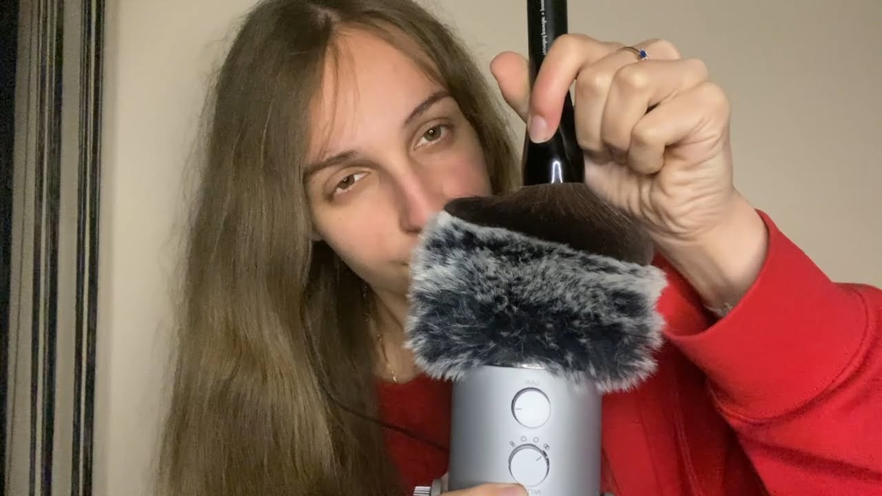 ASMR MINI RELAXATION🌛pinceau + bonnette =🍯