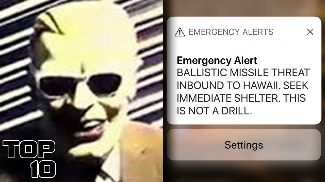 Top 10 Scary Emergency Broadcasts Interruptions