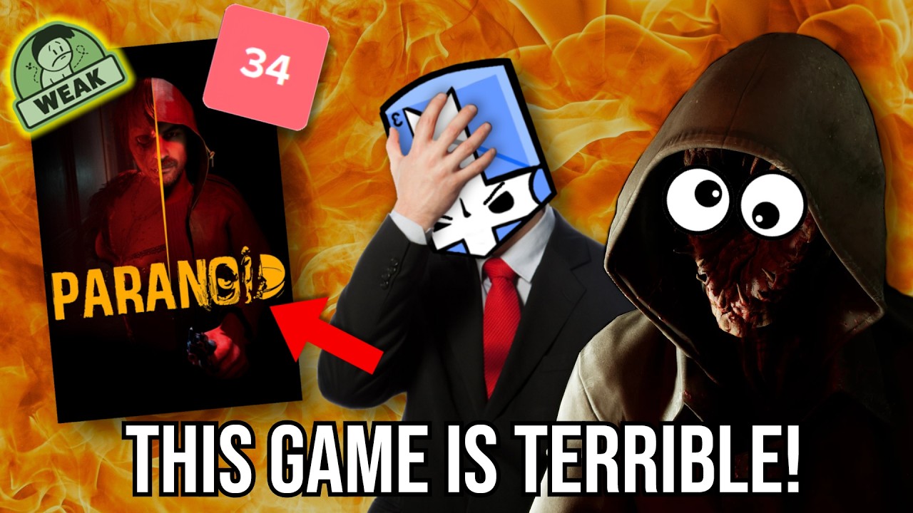 THIS GAME IS TERRIBLE! - PARANOID Review