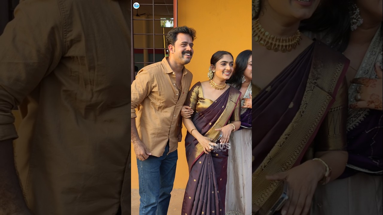 ഗീതാഗോവിന്ദം  സീരിയൽ താരങ്ങൾ എല്ലാവരും ഉണ്ടല്ലോ#geethagovindam #weddingreception