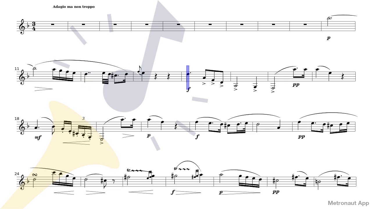 Carl Maria von Weber - Clarinet Concertino in E♭ Major Op.26 - I. Adagio ma non troppo