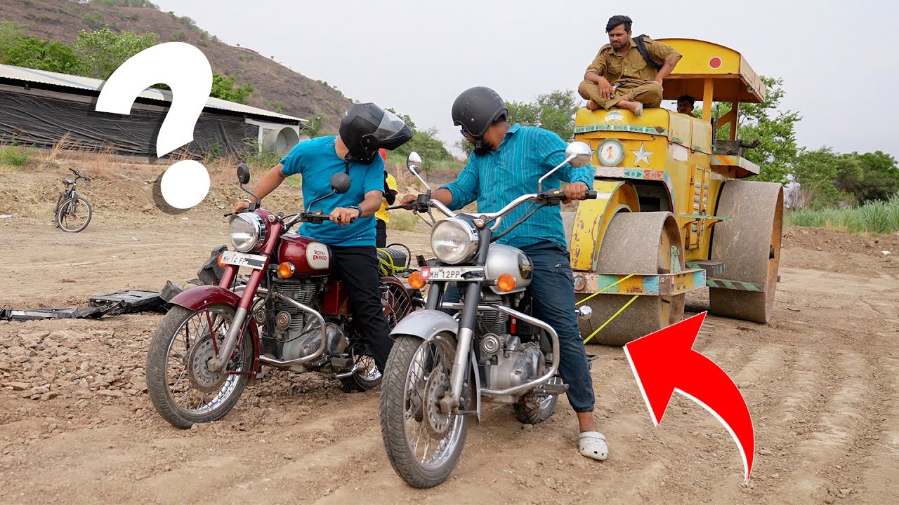 Road Roller vs Bullet | Comedy Experiment 😂 ft. Award Anshuman