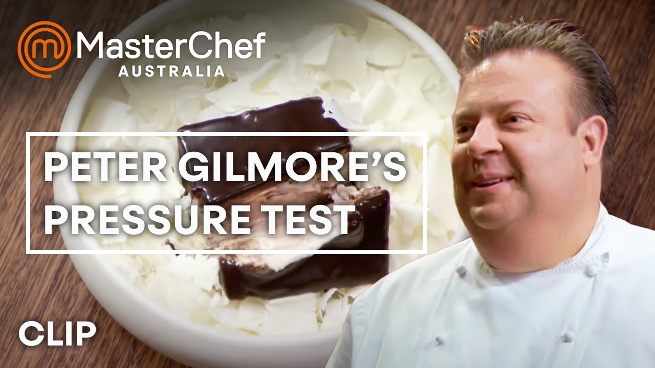 Peter Gilmore's Dessert Test | MasterChef Australia | MasterChef World