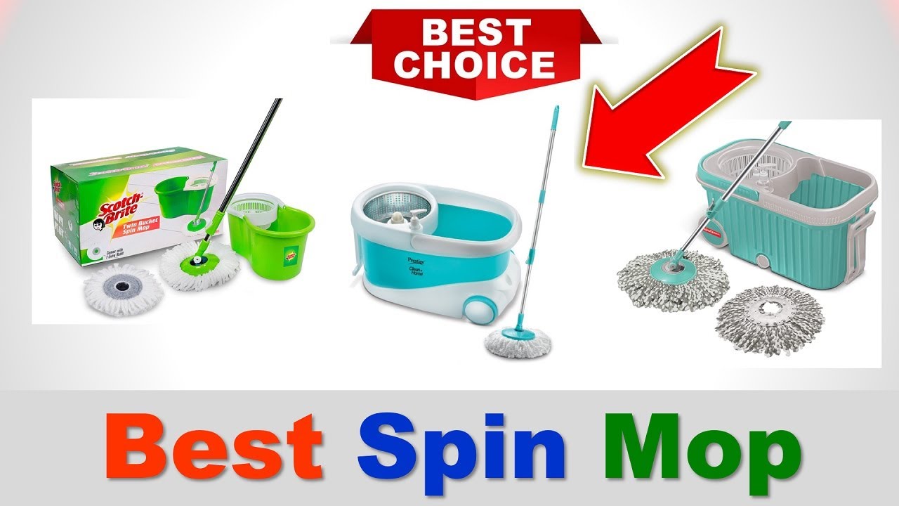 5 Best Spin Mop in India 2021 | MAGIC SPIN MOP | SPIN MOP BUCKET - स्पिन मॉप्‍स | क्लीनिंग मॉप