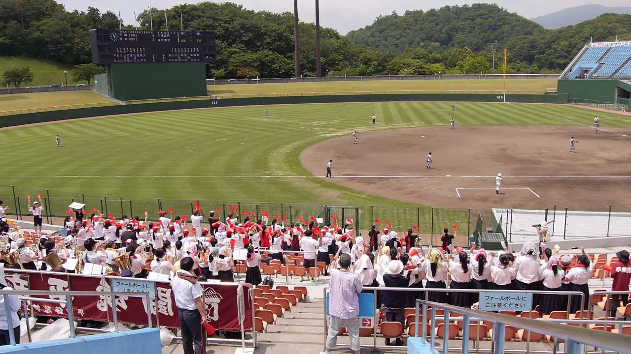 2016 夏の福島大会　平商業 「全校応援メドレー」