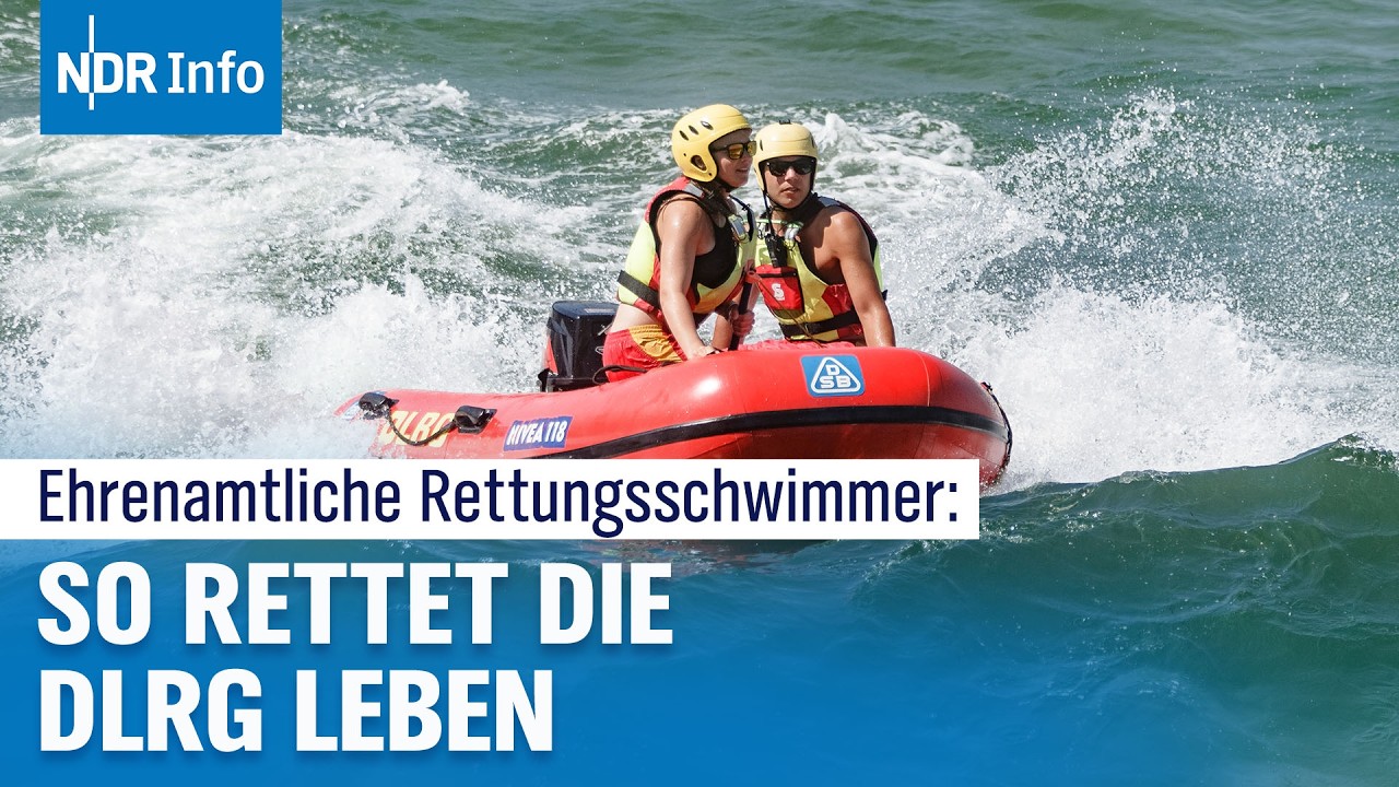 Rettungsschwimmer an der Ostsee: Ehrenamtler der DLRG im Einsatz | Überland
