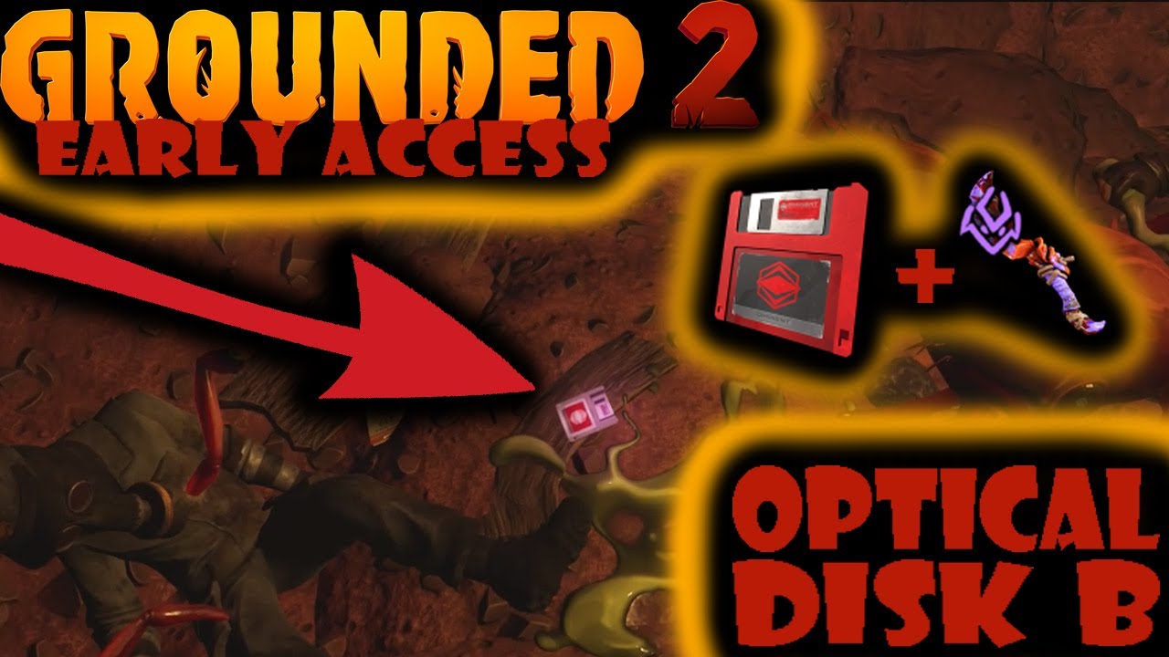 Как найти оптический диск Spider Den Anthill B Grounded 2 Early Access UNLOCK Crimson Avenger