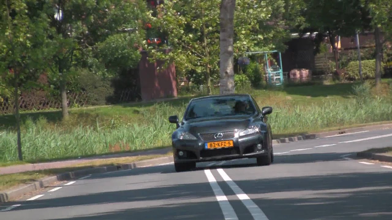 Lexus IS-F NICE! Cornering