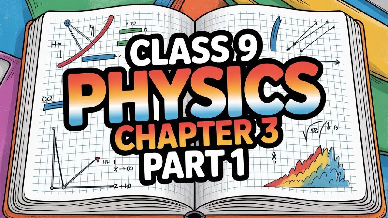 Class 9 Physics Chapter 3 Part 1 | Key Concepts & Formulas | Fowzin Study Room