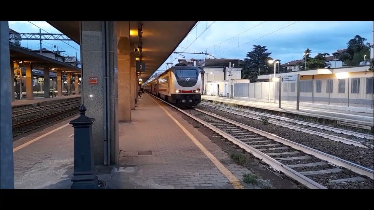 ICN 1963 Milano C.le-Palermo C.le-Siracusa in arrivo e partenza a Pavia