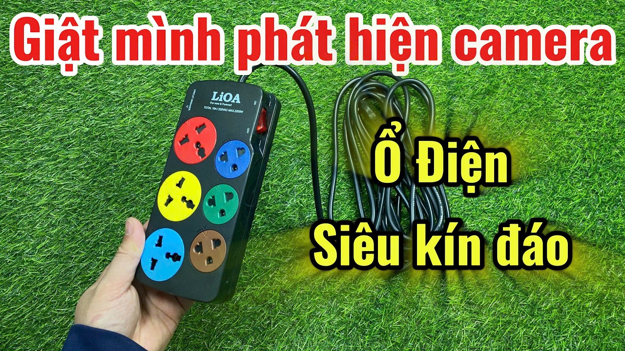 Giới thiệu Camera ngụy trang ổ cắm điện lioa 6 chấu đời mới 2026 với nhiều nâng cấp rõ rệt