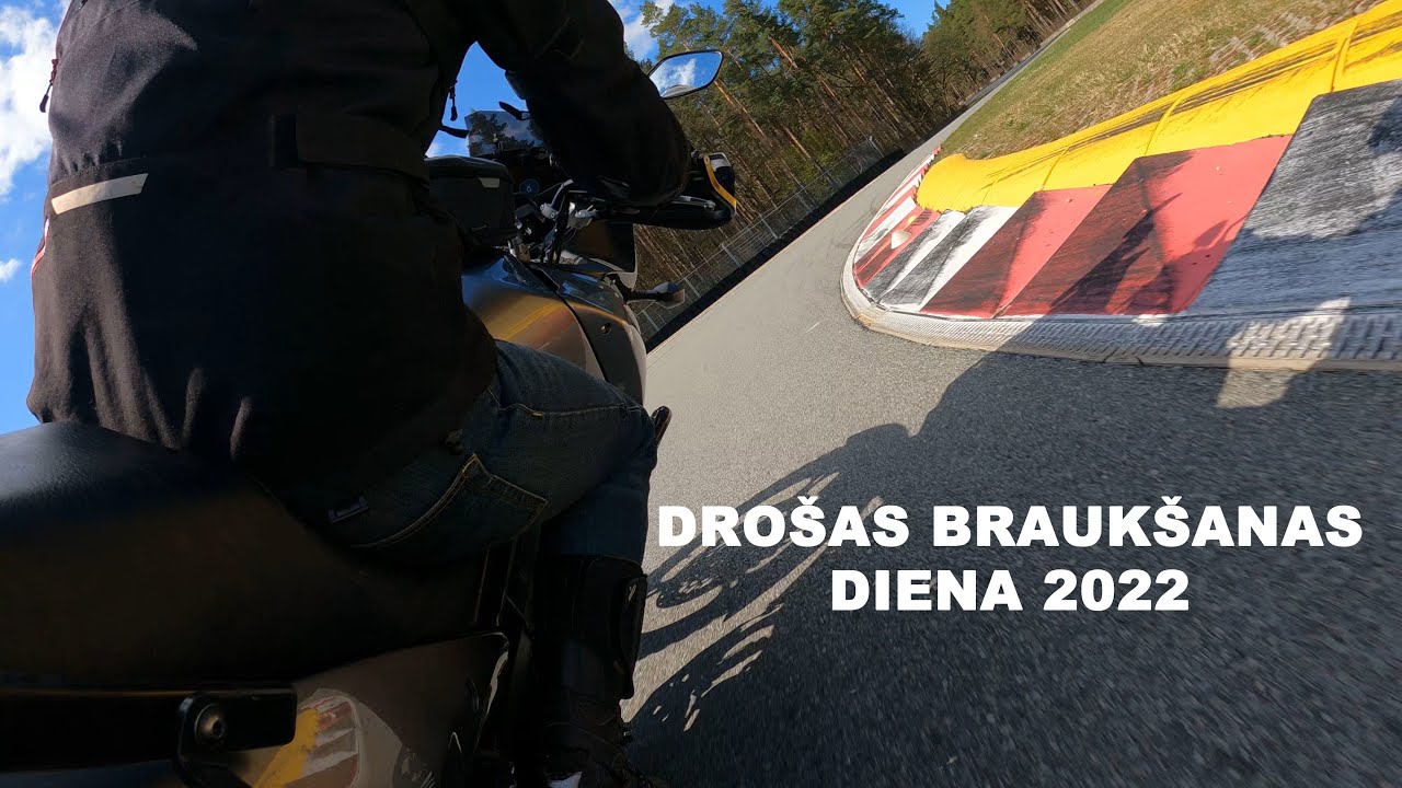 SFRT Drošas braukšanas moto dienas Biķernieku trasē - Suzuki DL650 V-Strom