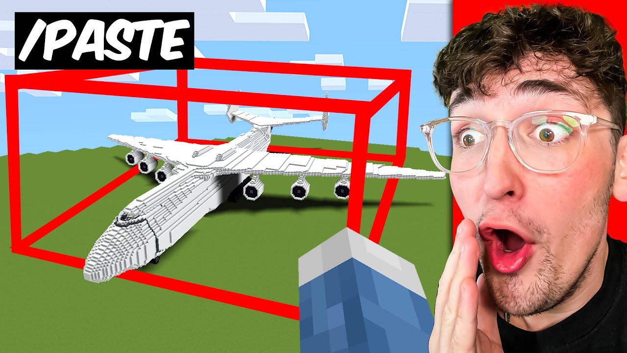 I Secretly Cheated Using //paste in a Minecraft Build Battle