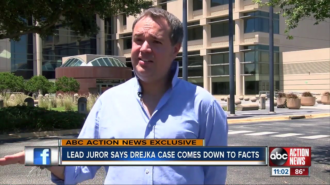 Lead juror says Drejka case comes down to facts