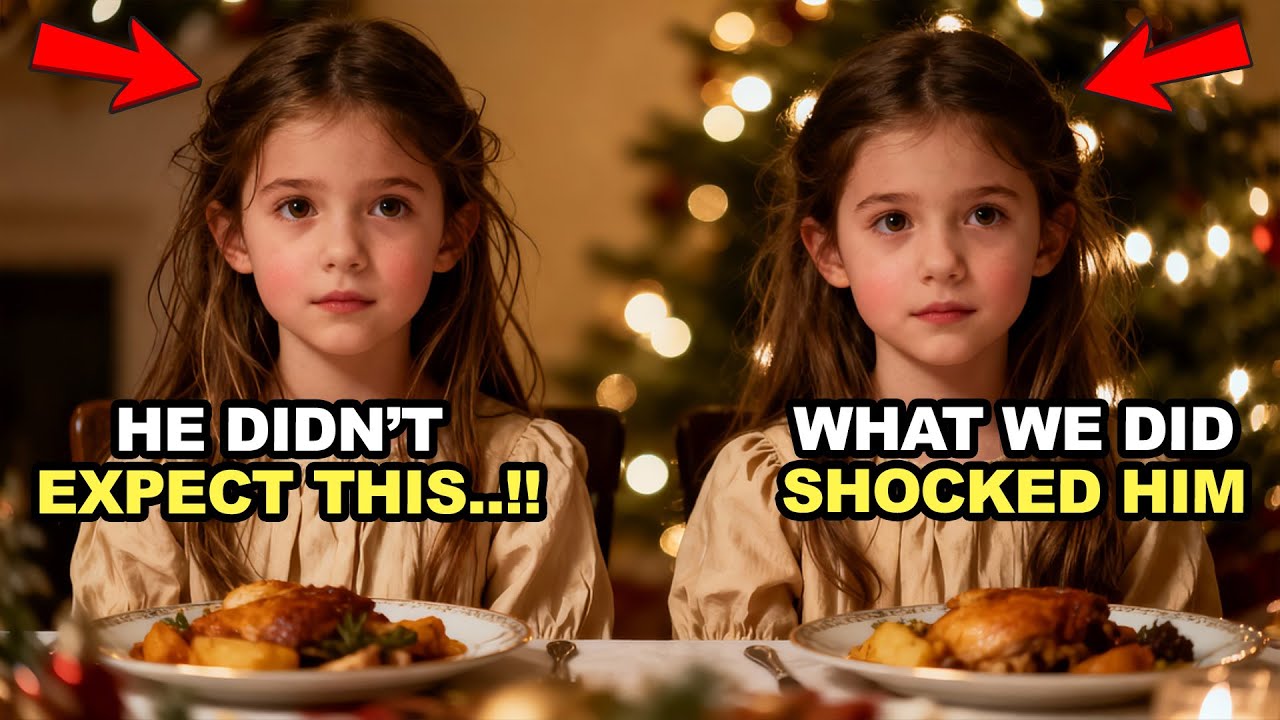 A MILLIONAIRE INVITES TWO HOMELESS GIRLS FOR NEW YEAR — WHAT THEY DO FOR HIS WIFE MAKES HIM CRY