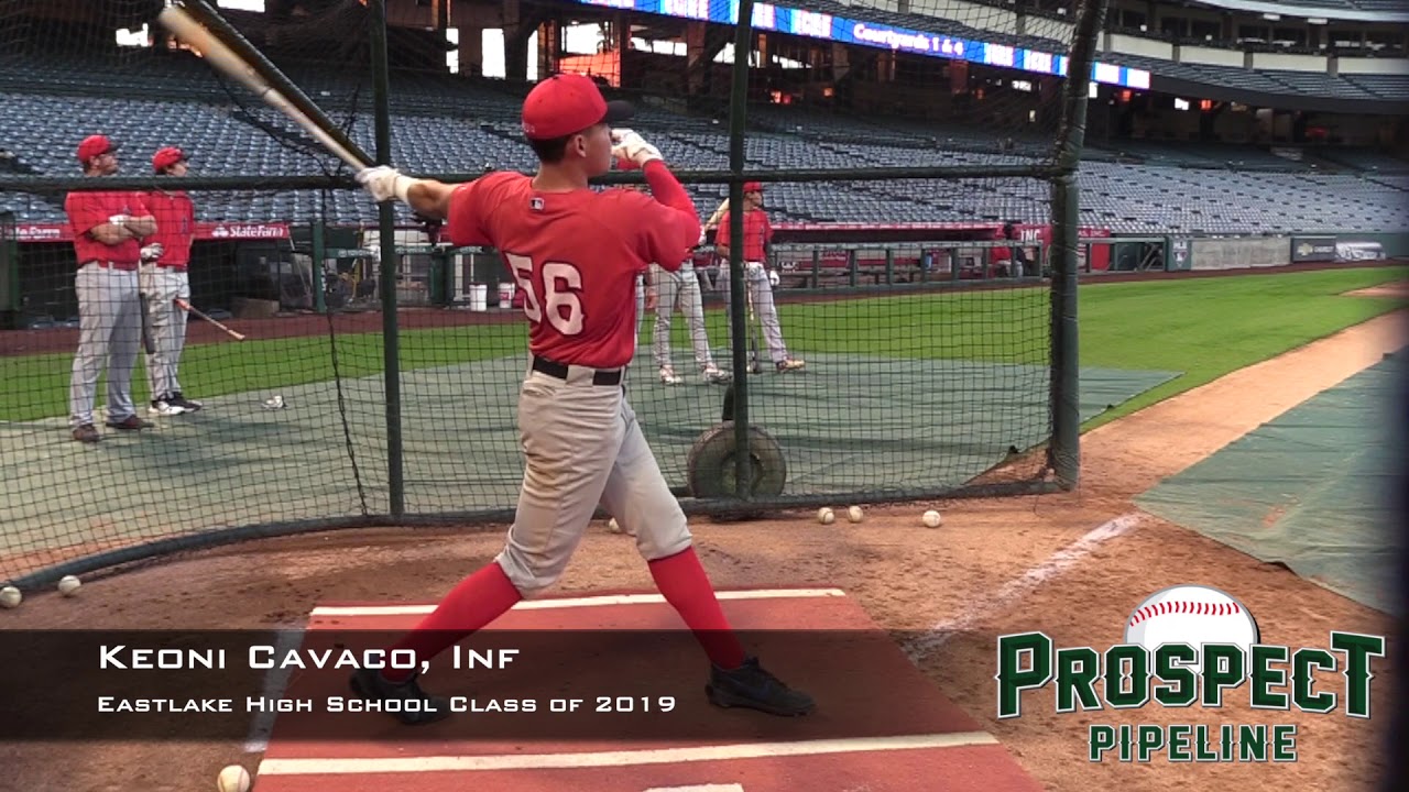 Keoni Cavaco Prospect Video, Inf, Eastlake High School Class of 2019