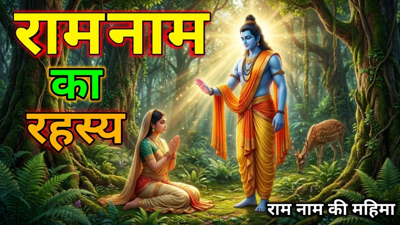 राम नाम रहस्य | राम नाम के फायदे | Ram Naam Ki Mahima | Ram Mahima#ram #motivation#bhakti