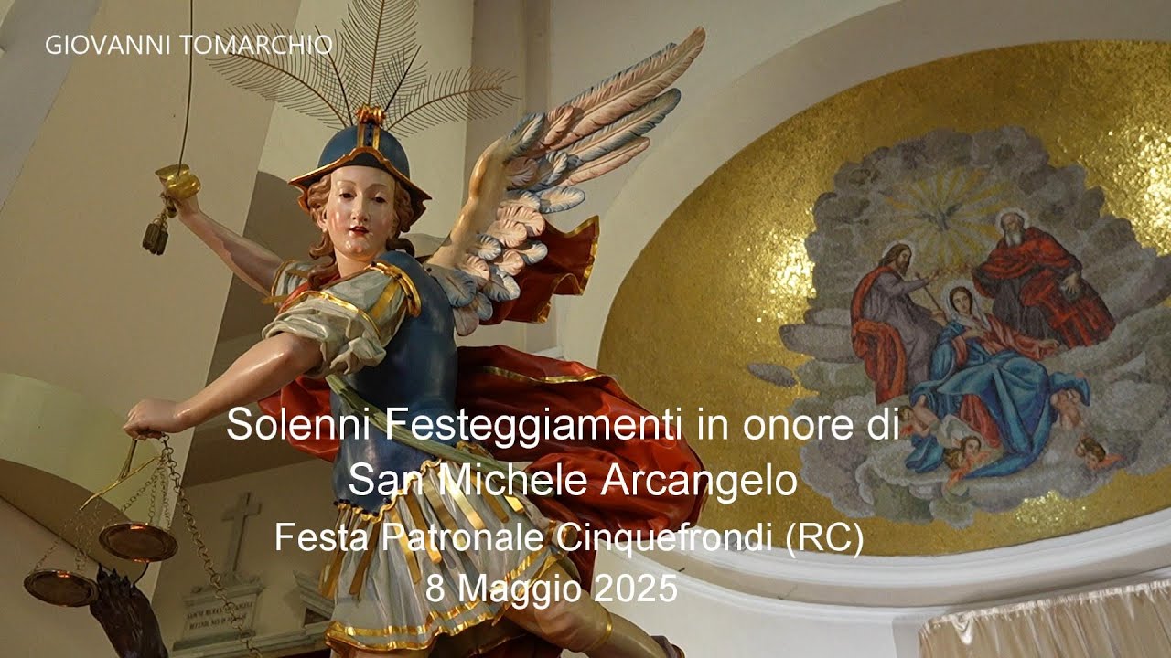 SAN MICHELE ARCANGELO 2025  SFILATA MAJORETTI CINQUEFRONDI RC GIOVANNI TOMARCHIO